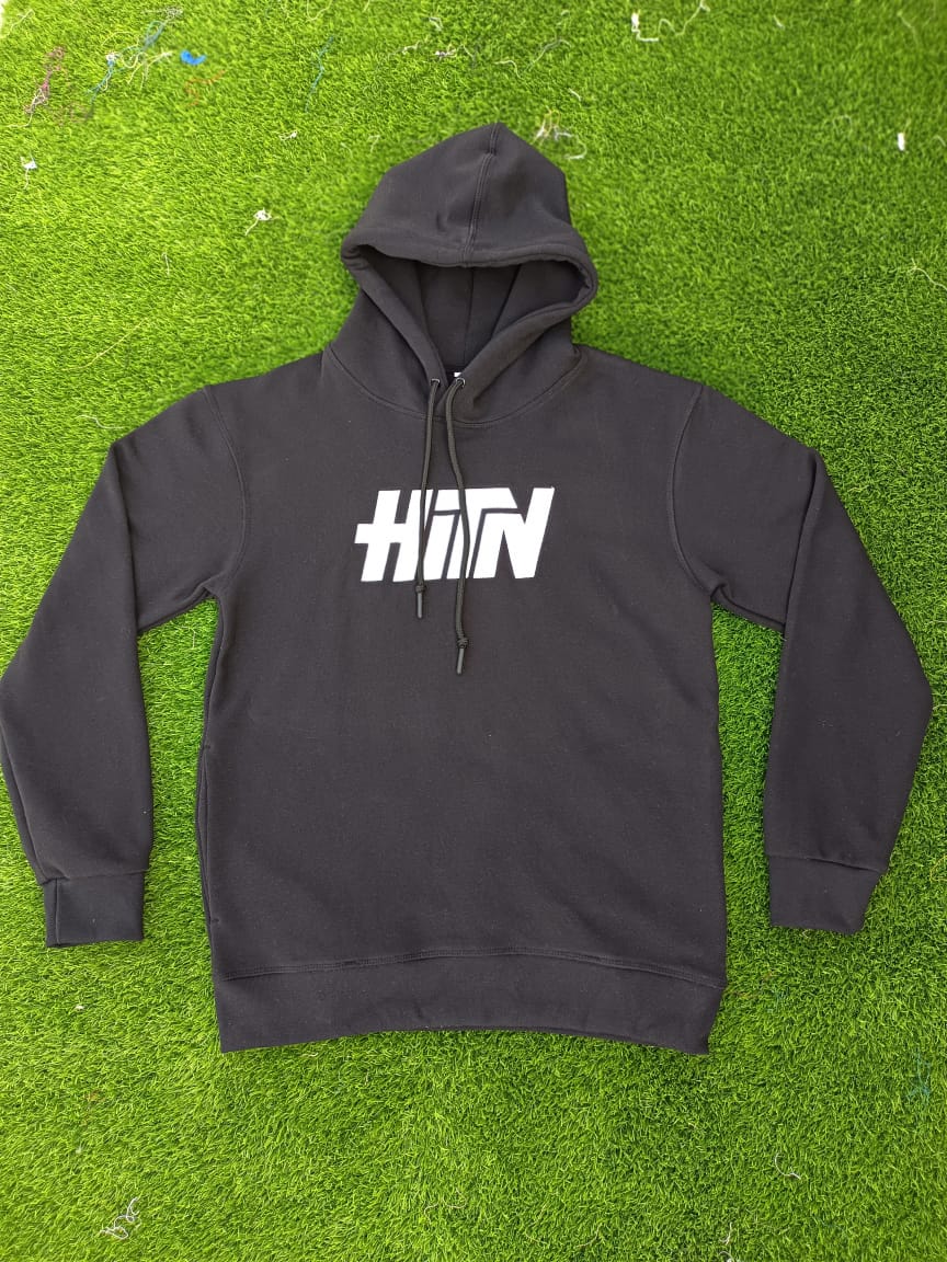 HITN Black Hooded Sweatshirt